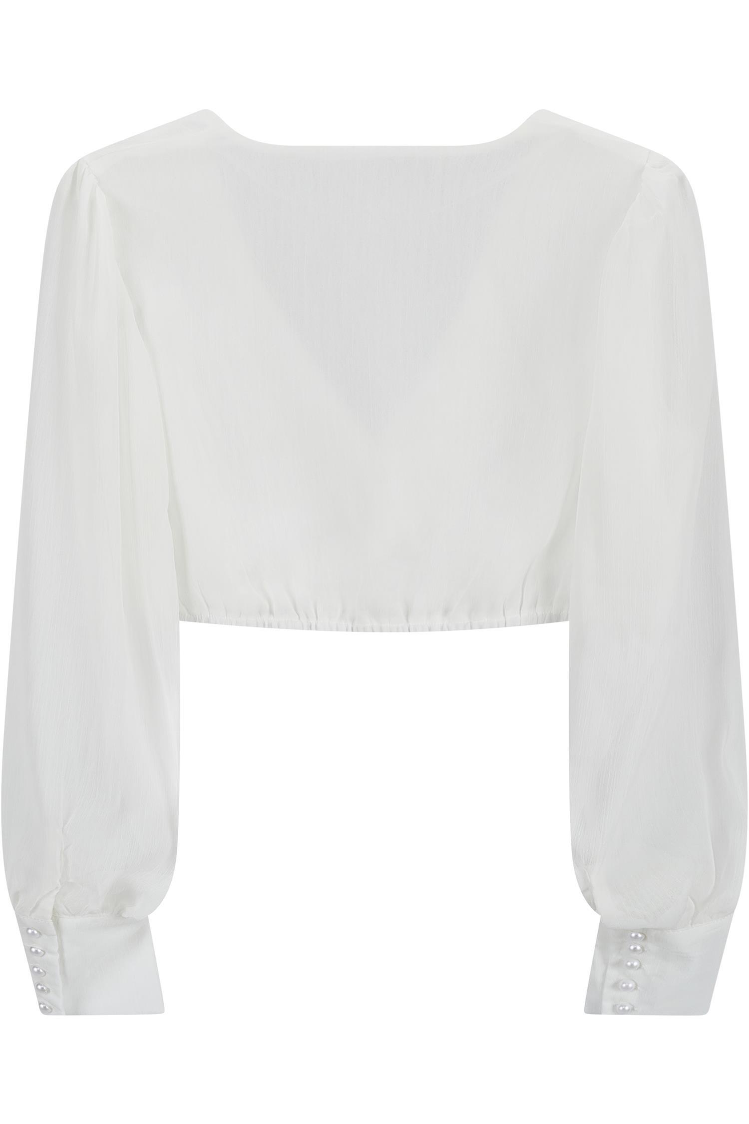 Dirndlbluse Paulina von My Choice in Creme